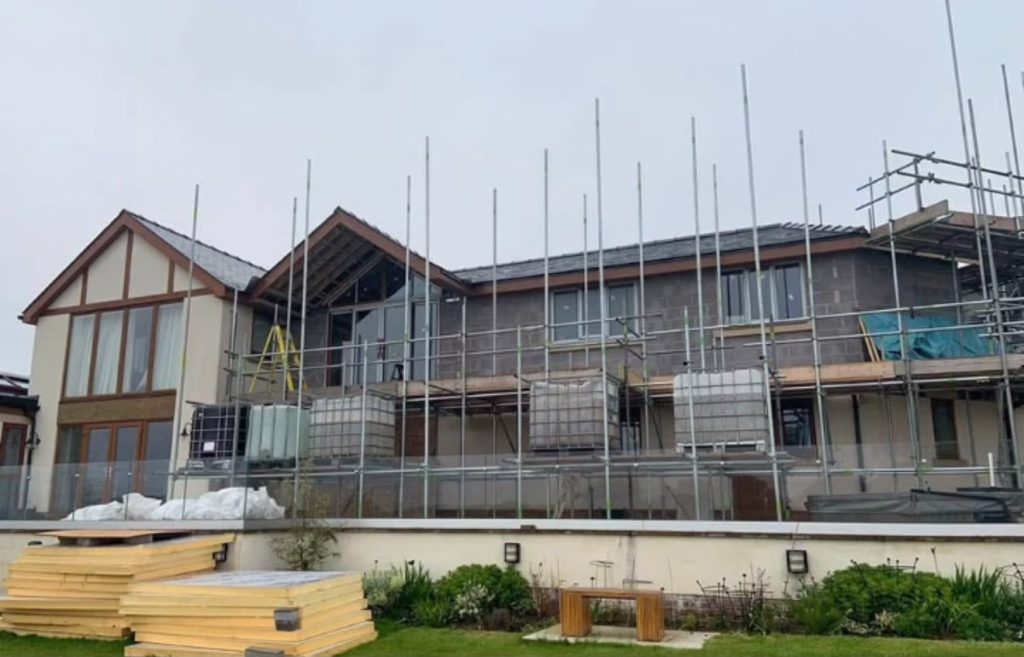 Residential building renovation North Wales