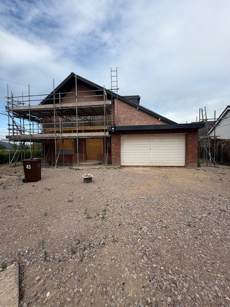 Residential building renovation North Wales