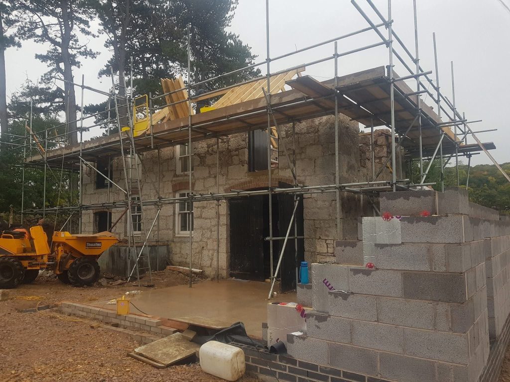 Residential building renovation North Wales