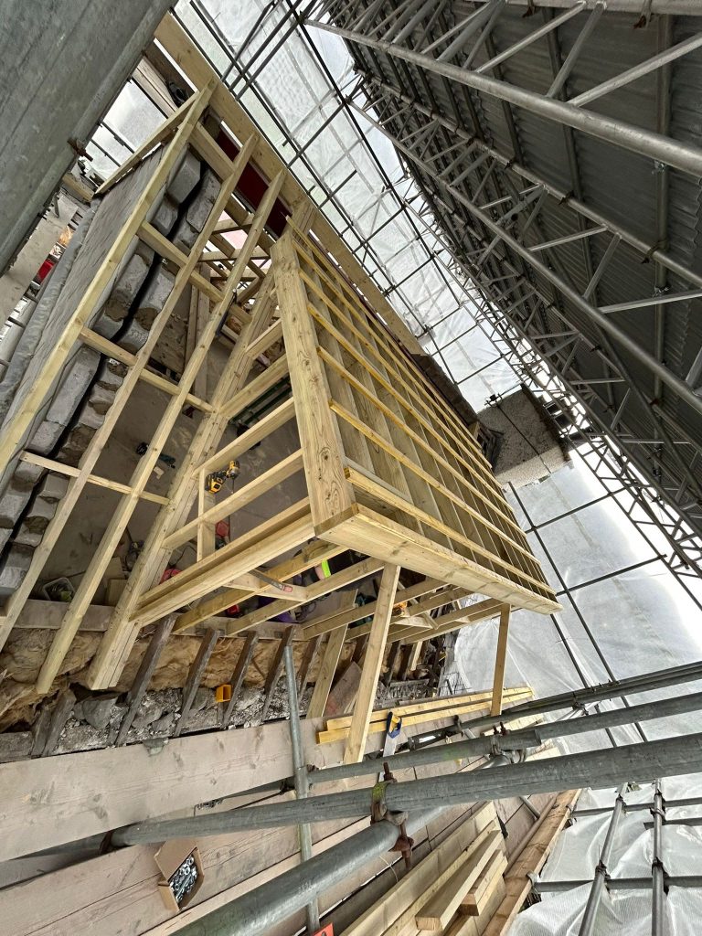 Residential building renovation North Wales